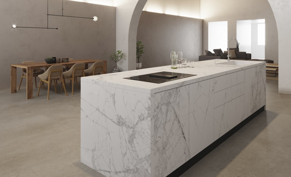 Bancada de porcelanato