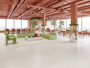 revestimento colorido