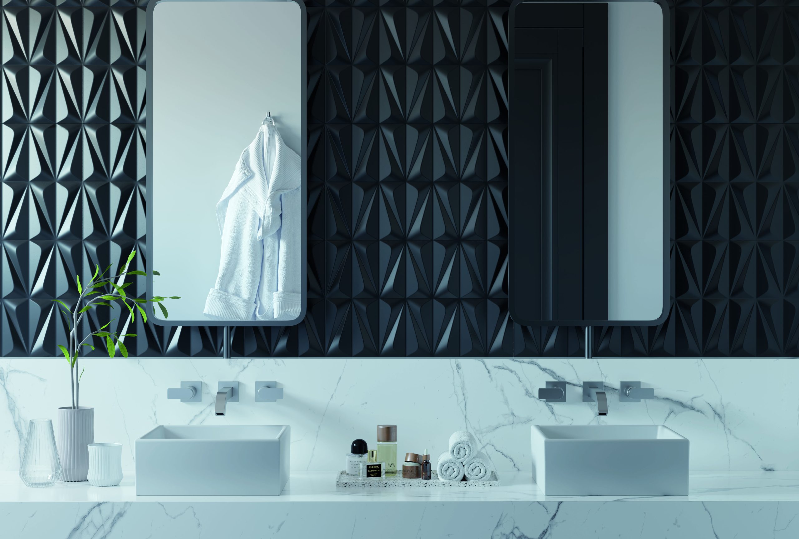 Revestimento para lavabo